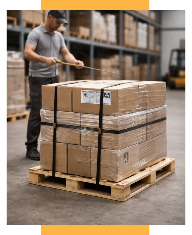 Упаковка и паллетирование грузов от 3573 р. | СетСервис-Кст