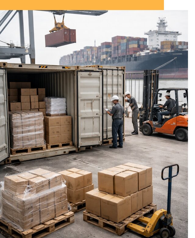 Контейнерные перевозки из Китая под ключ от 122508 руб/контейнер