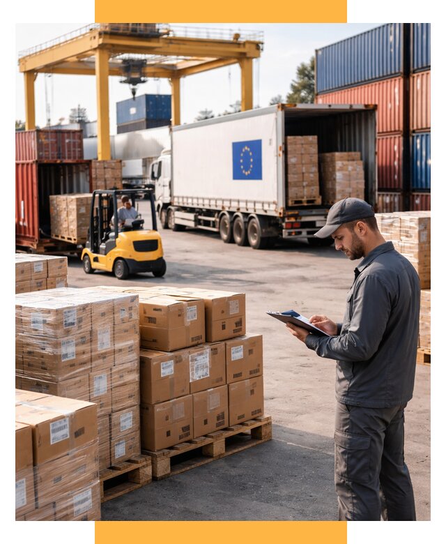 Доставка грузов из Европы от 12251 р., логистика СетСервис-Кст