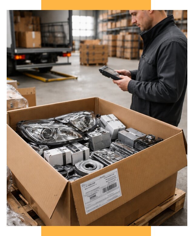 Доставка автозапчастей из Европы под ключ от 12761 р. | СетСервис-Кст