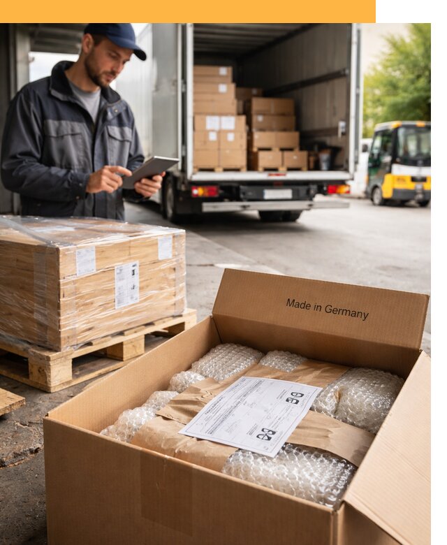 Доставка грузов из Германии от 45941 руб с таможенным оформлением
