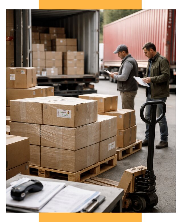 Доставка грузов из Италии в Россию от 18376 р. СетСервис-Кст