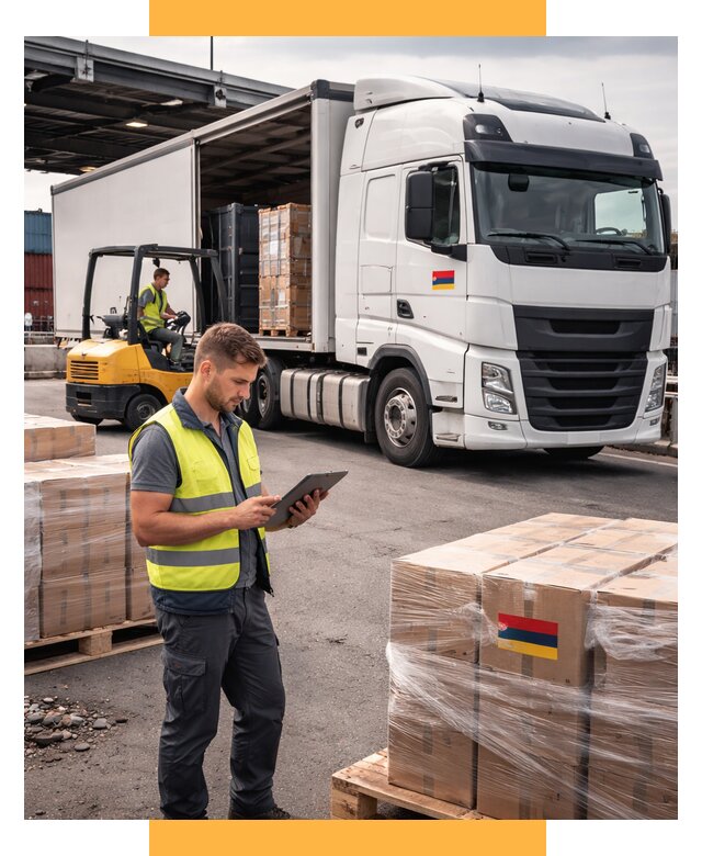 Автоперевозки из Армении от 96986 р. — услуги СетСервис-Кст