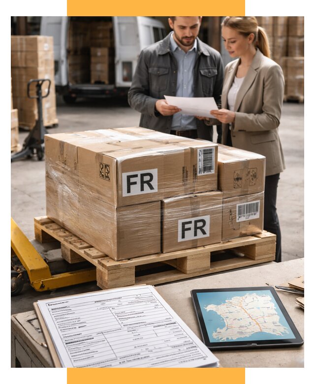 Доставка грузов в Францию от 25523 р., логистика СетСервис-Кст