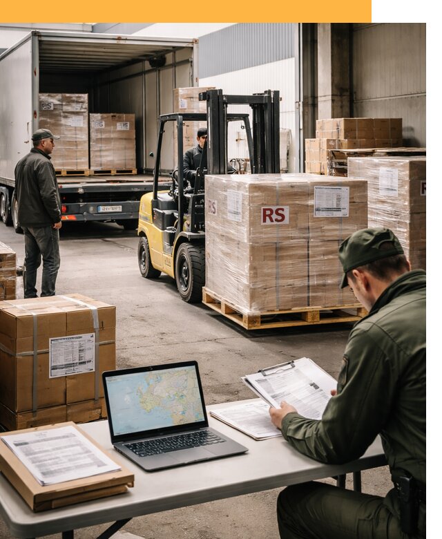 Доставка грузов в Сербию от 45941 руб, международные перевозки