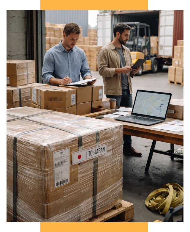 Доставка грузов в Японию от 25523 р., логистика СетСервис-Кст