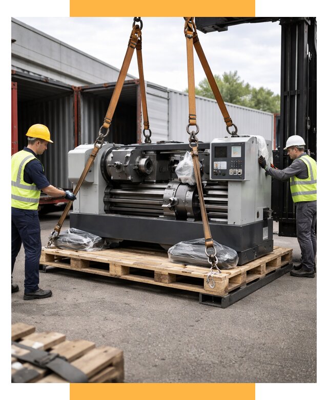 Перевозка станков и таможня от 61254 р. | СетСервис-Кст логистика