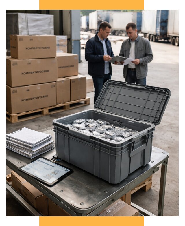 Перевозка комплектующих из Китая от 6636 р. | СетСервис-Кст