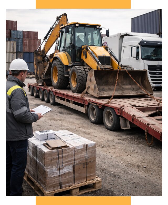 Международная перевозка спецтехники от 45941 р., СетСервис-Кст