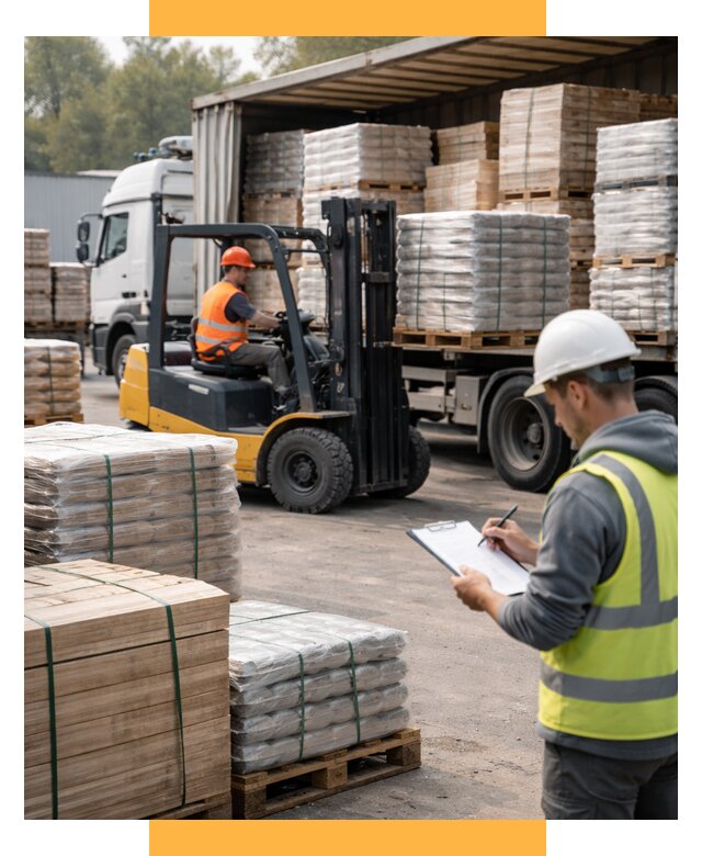 Перевозка строительных материалов от 5615 р. | СетСервис-Кст