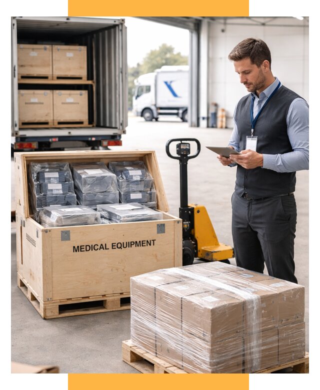Перевозка медицинского оборудования от 15314 р. в СетСервис-Кст