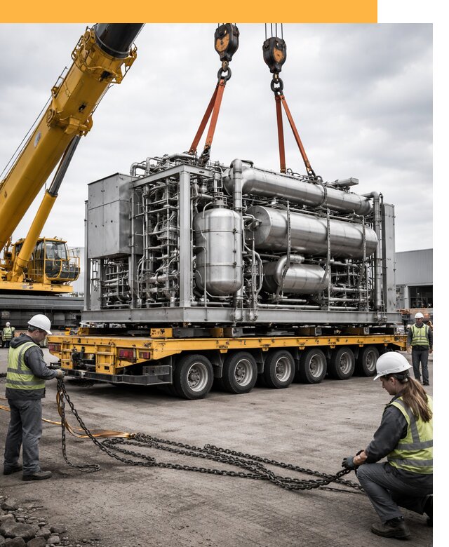 Перевозка тяжеловесных грузов по миру от 153135 руб