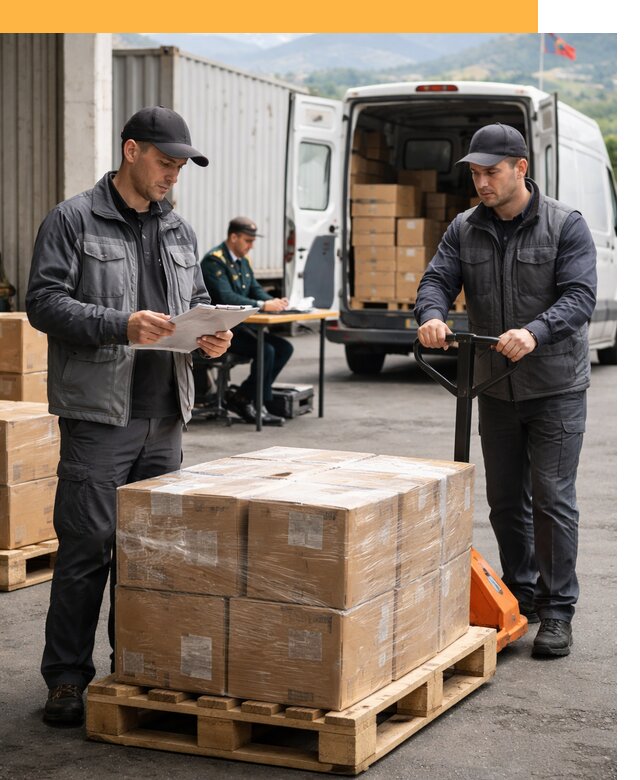 Доставка грузов через Армению, быстрая таможенная очистка от 25523