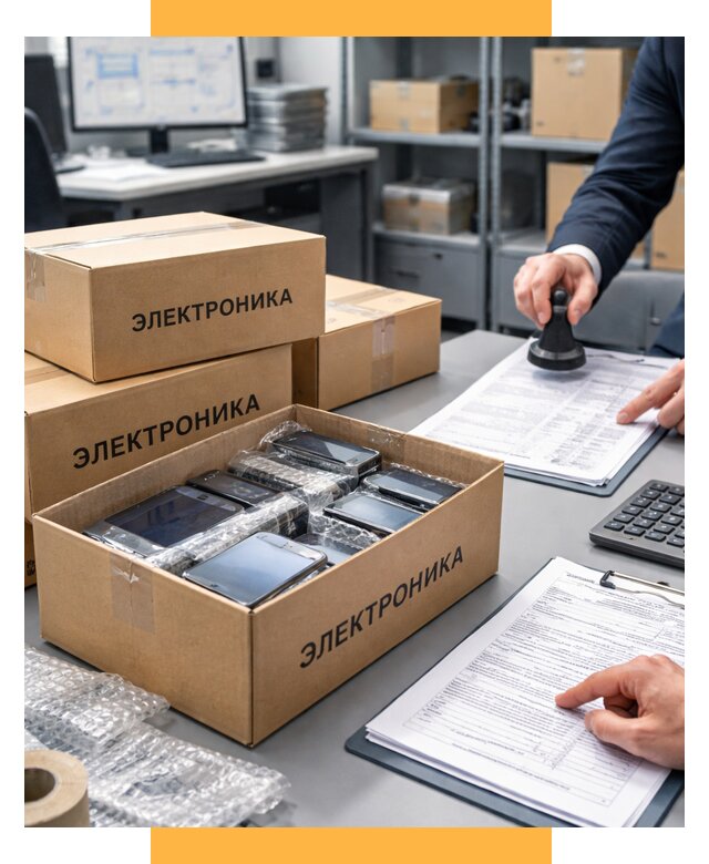 Растаможка электроники под ключ от 8167 р. СетСервис-Кст