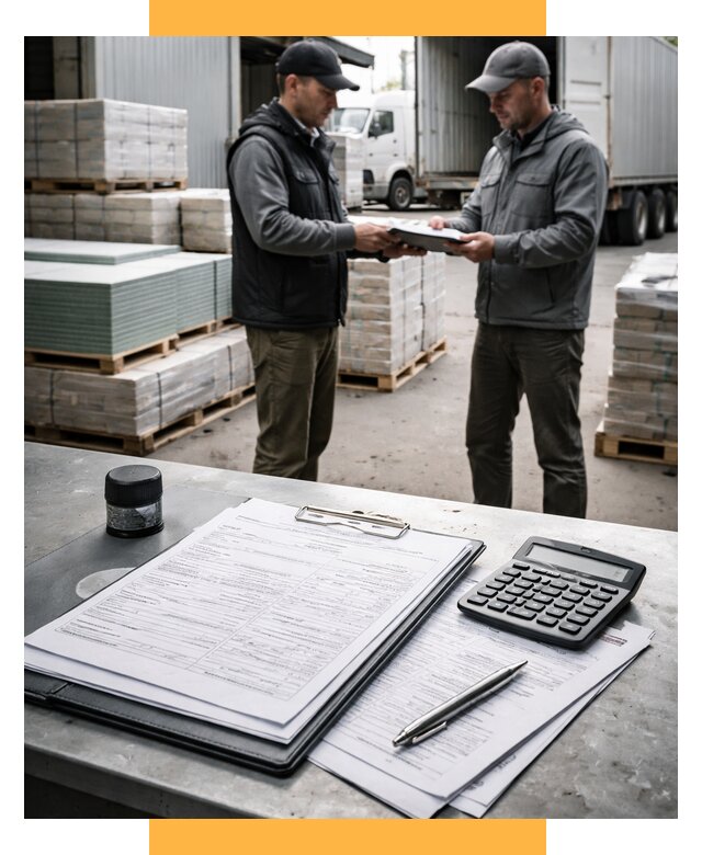 Таможенное оформление стройматериалов от 8678 р. | СетСервис-Кст