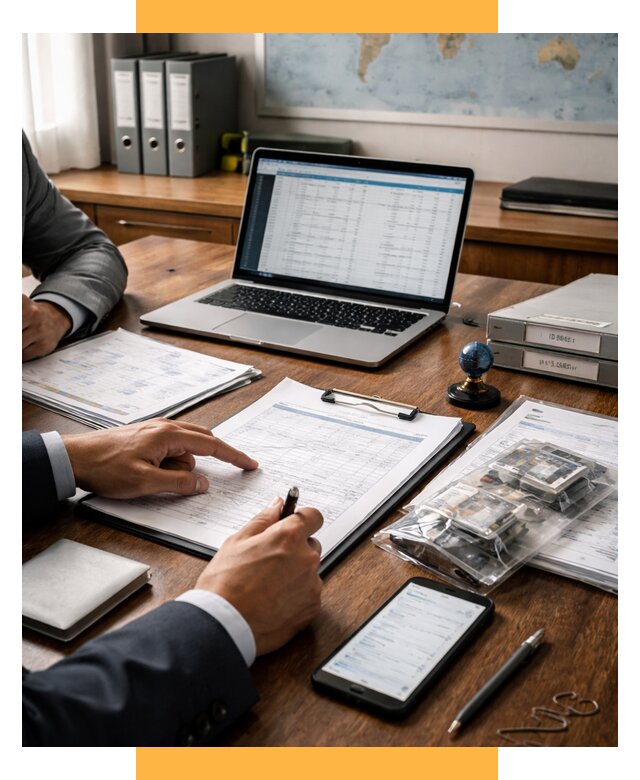 Проверка поставщика за рубежом от 8678 р. | СетСервис-Кст аудит