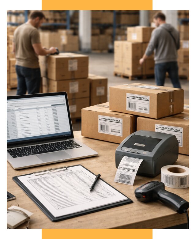Маркировка импортных товаров от 4594 р. под ключ, СетСервис-Кст
